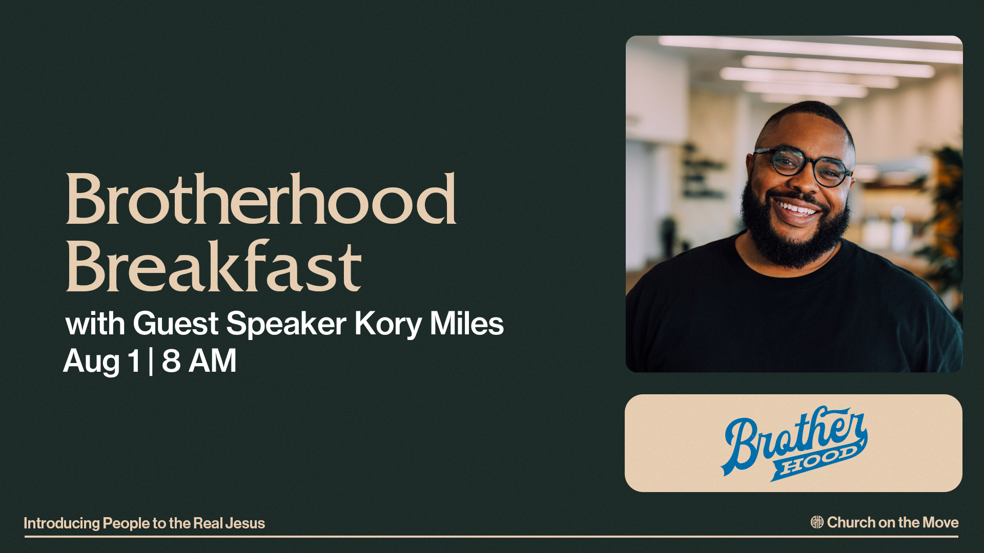 West Brotherhood Breakfast w/Kory Miles