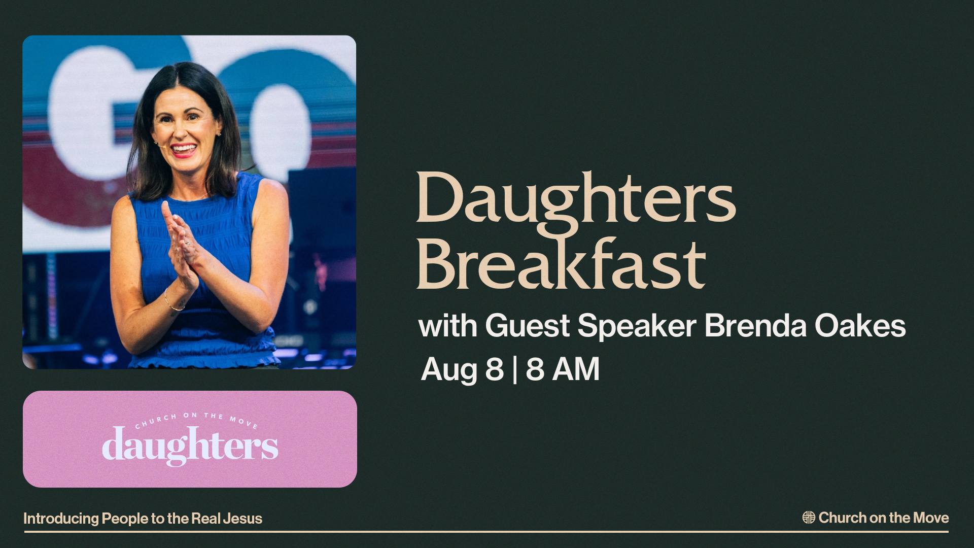 West Daughters Breakfast w/Brenda Oakes