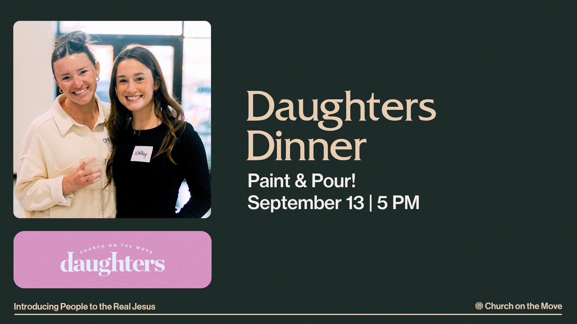 Daughters Paint & Pour!